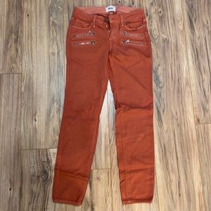 Salmon tone soft pants